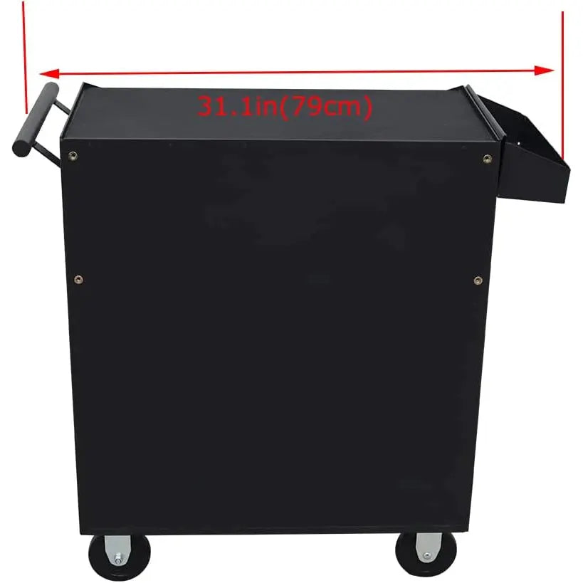 5-Drawer Rolling Tool Chest with Wheels 24.2 inch Tool Box with Lock and Sliding Drawers for Garages, Repair Stores, Workshop from PriceLows™