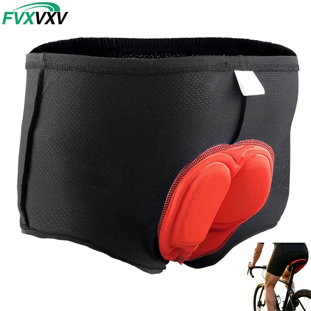 Men's Cycling Shorts | 4D Padded | Breathable Quick Dry | Lightweight Polyester