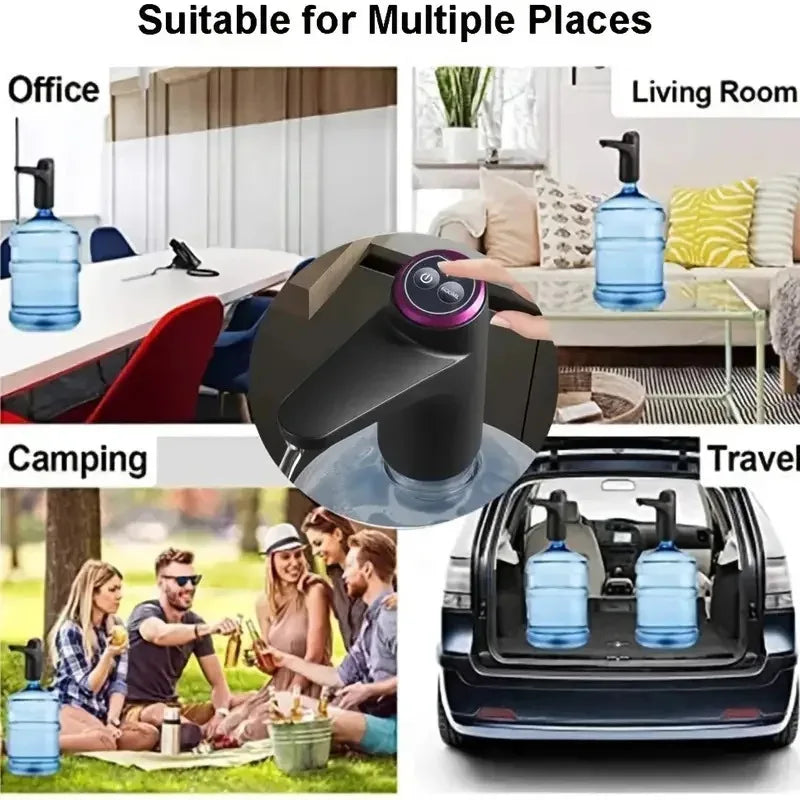 Water Dispenser | Portable 5 Gallon | USB Charging Automatic Pump