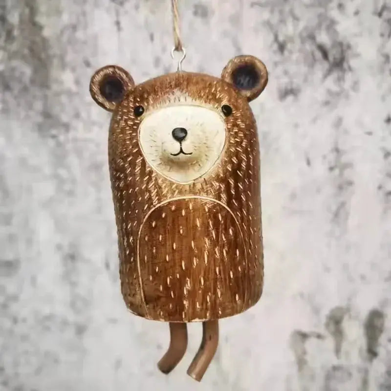Cute Animal Wind Chime Resin Craftsmanship Pet Pendant for Rural Garden Decor Festival Nordic RusticOutdoor Decor Wind Bell Gift from PriceLows™
