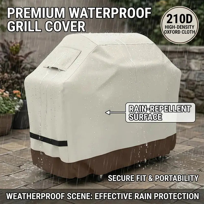 BBQ Cover | 210D Oxford Fabric | All Season Universal Fit | Outdoor