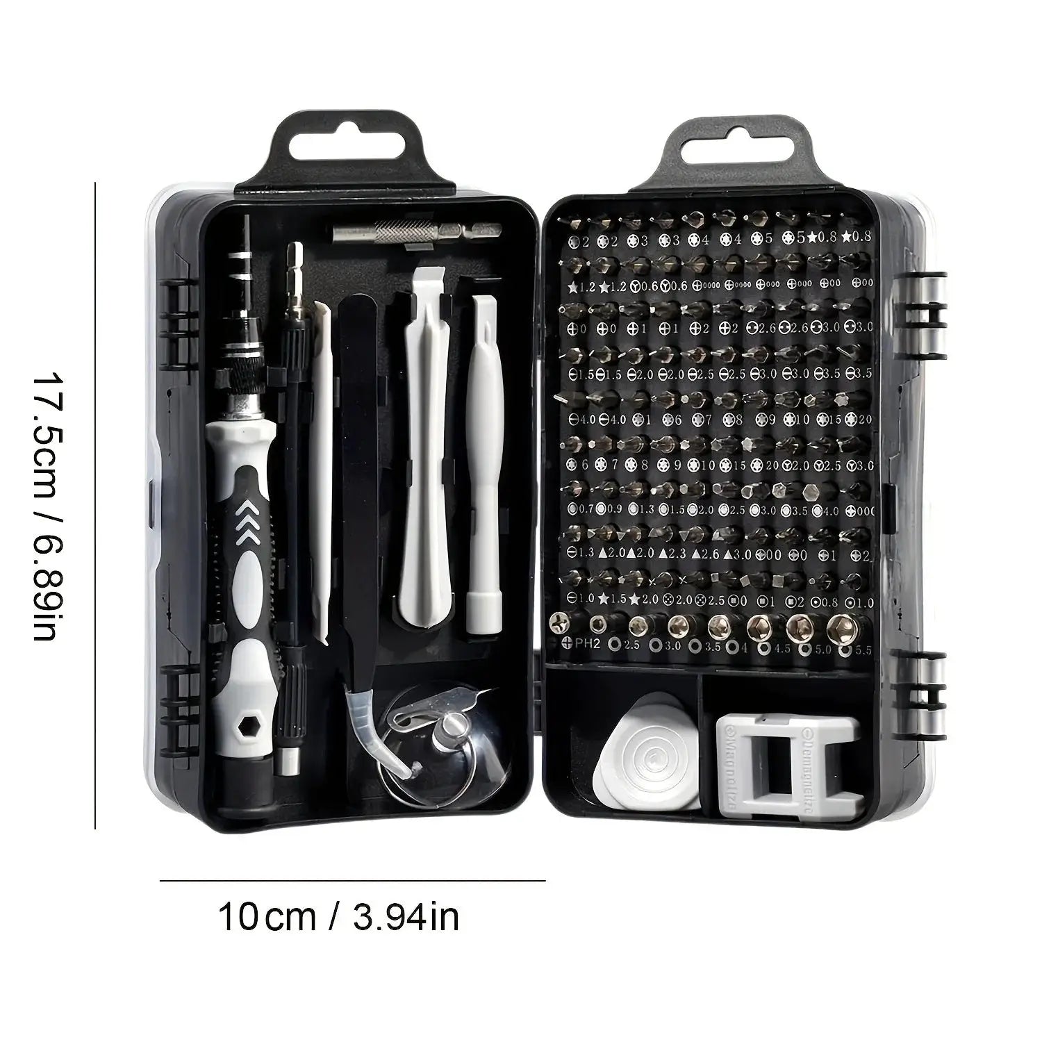 115-in-1 Multi-Functional Screwdriver Set – Strong Magnetic High Hardness Tool Kit with Special-Shaped Screwdrivers, Complete Di from PriceLows™