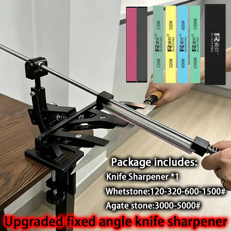 Knife Sharpener | Fixed-Angle | Precise Adjustment | One Size