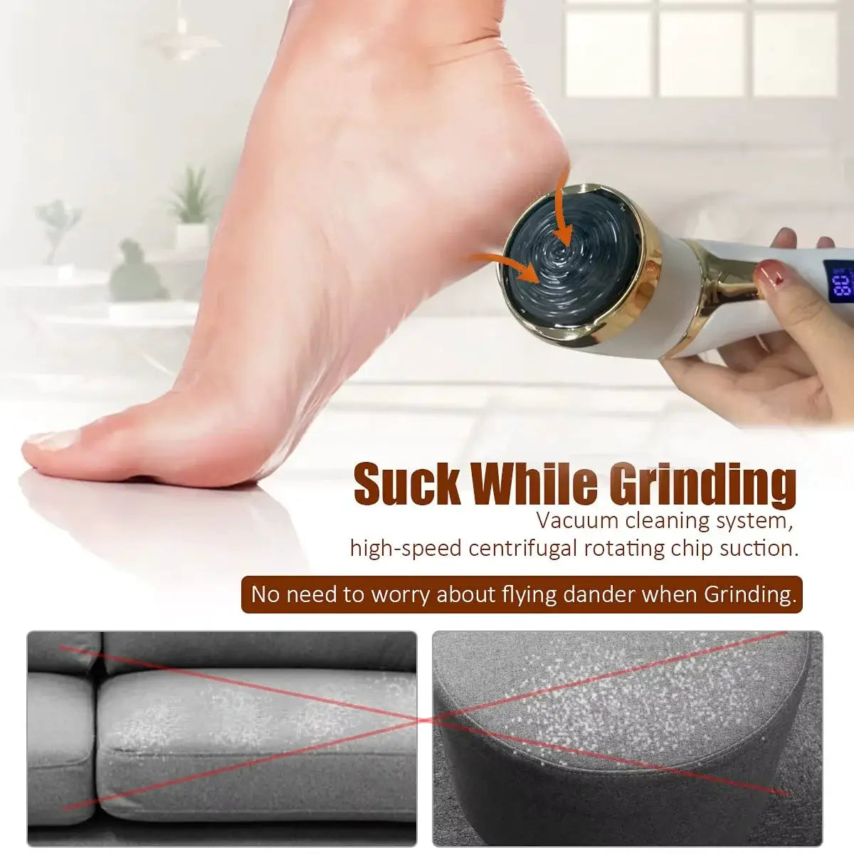 Pedicure Machine Callus Remover Pedicure Tools Professional Foot Dead Skin Remover Foot Grinder Electric Foot Grinder Elec from PriceLows™