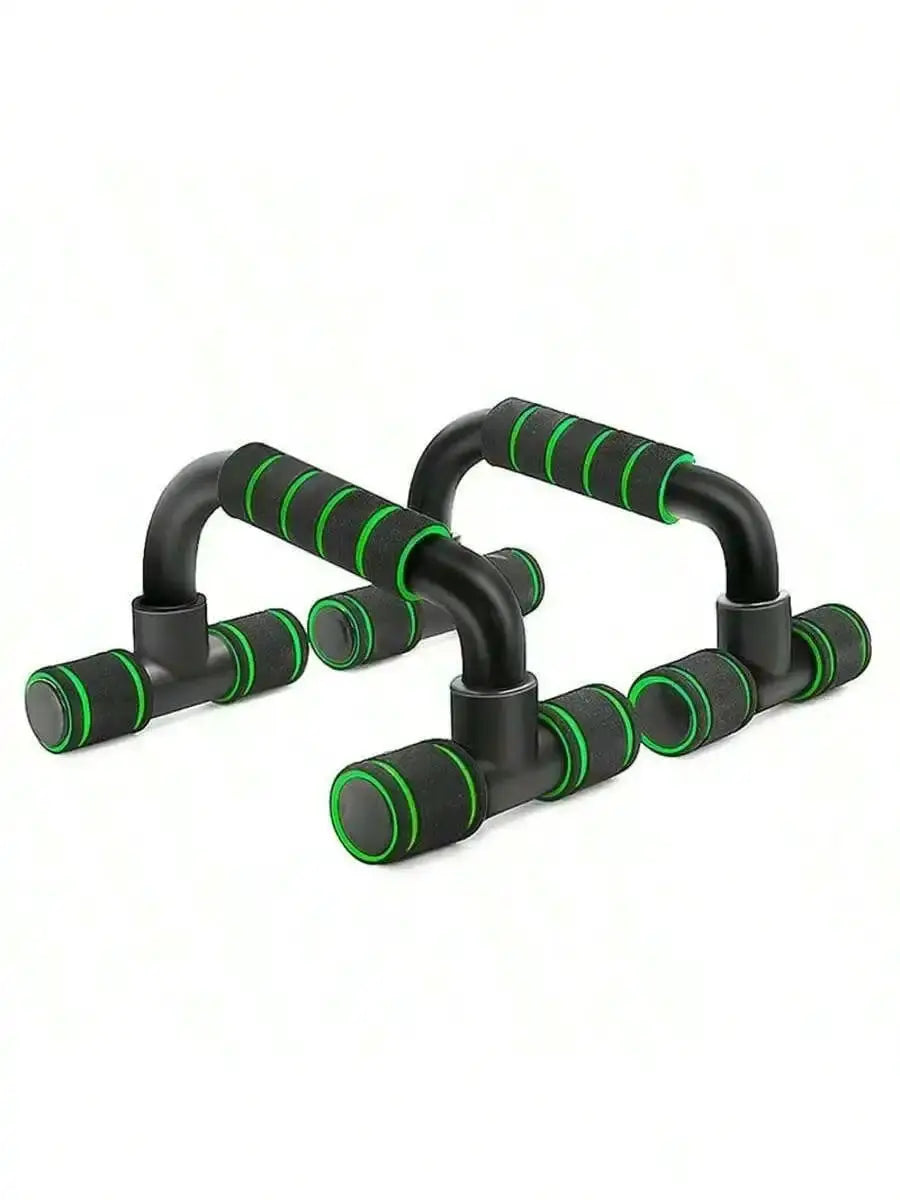 Home Workout Set | 7 Piece With Ab Roller | Push Up Bars