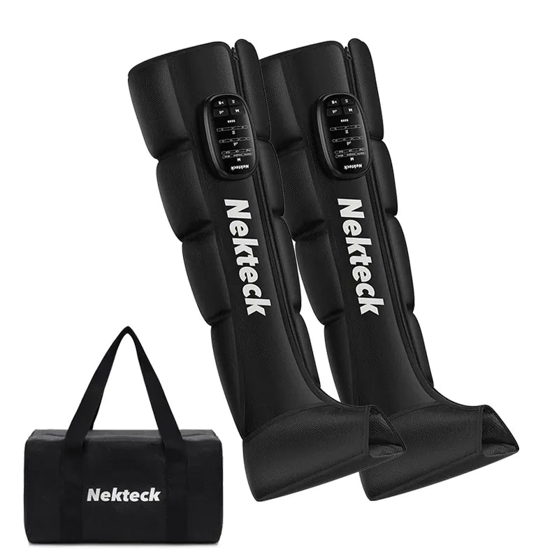 Air Pressure Leg Massager | Cordless Calf Compression Boot | With Storage Bag