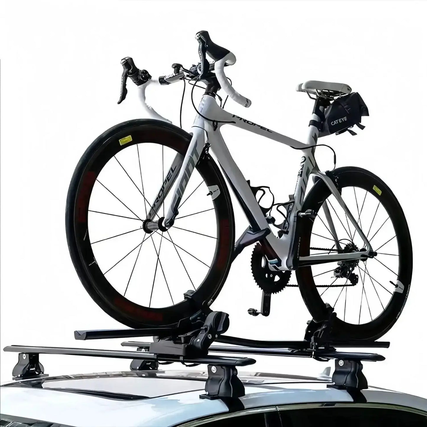 Car Bike Rack Roof Bike Holder Car Mounted Mountain Bike Rack Single Frame Aluminum Alloy Bike Framecar Mounted Roof Travel Rack from PriceLows™