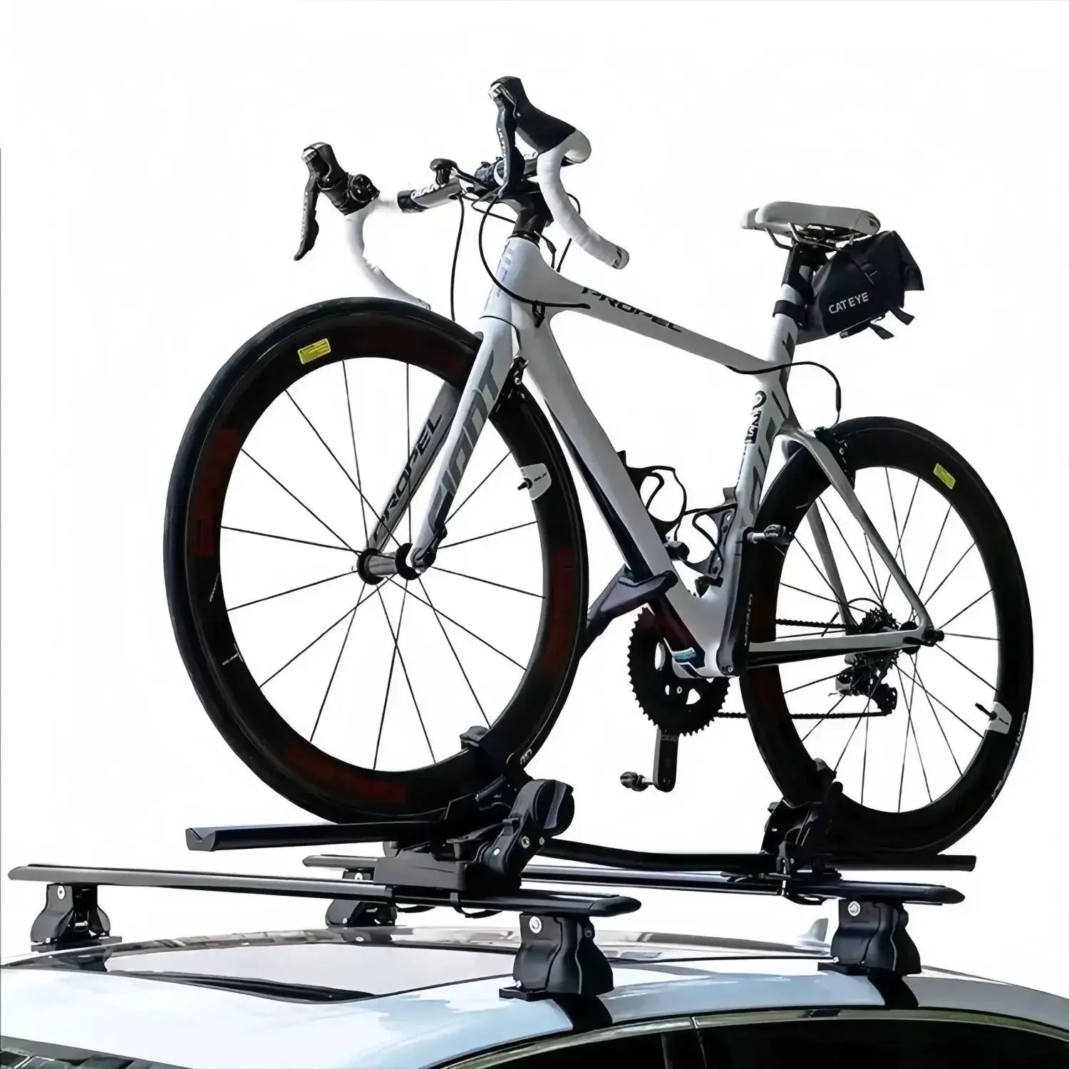Car Bike Rack Roof Bike Holder Car Mounted Mountain Bike Rack Single Frame Aluminum Alloy Bike Framecar Mounted Roof Travel Rack from PriceLows™