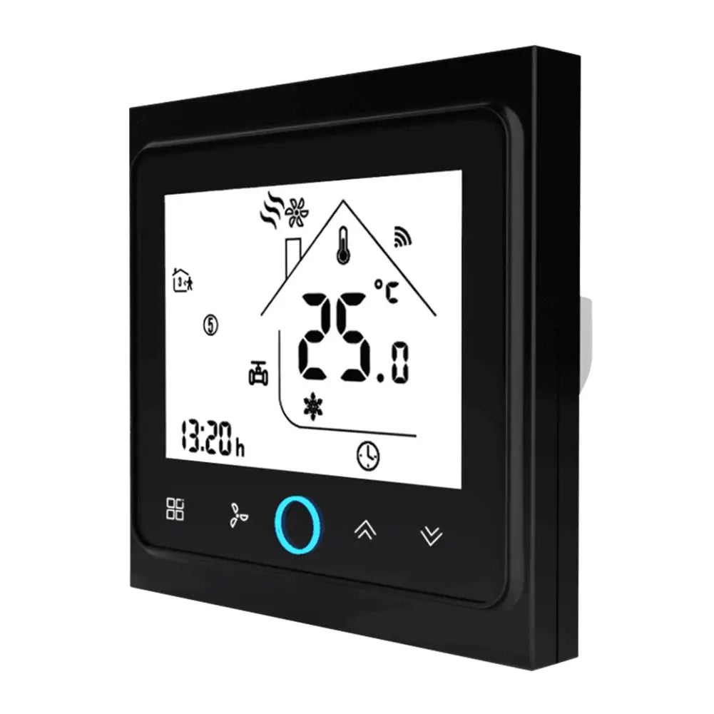 Qiumi Wifi Thermostat Temperature Controller Intelligent Air Conditioning Programmable Temperature Controller with 4-tube from PriceLows™