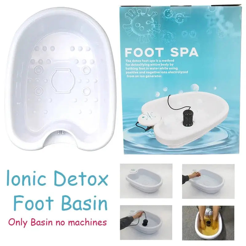Ion Foot Bath Spa Basin | Detox Massage Sole | Soaking Bucket