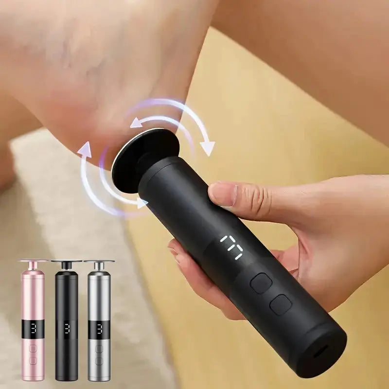 Electric 2-in-1 foot grinder and nail grinder - USB foot repair equipment with 3-speed adjustment and 16 interchangeable heads from PriceLows™