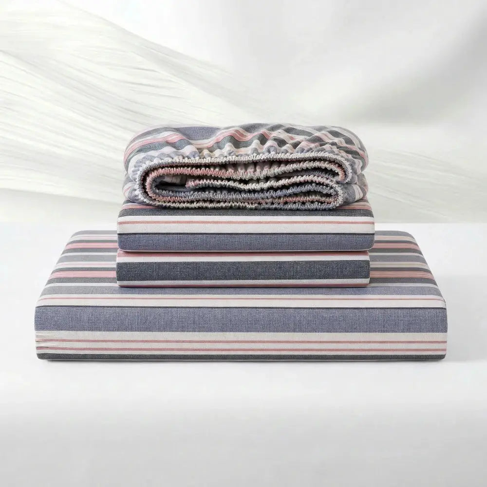 Cooling & Breathable 3-Piece Fitted Sheet Set | Textured Weave | 16-19" Deep Pocket with Non-Slip Fit | Ideal for Hot Sleepers from PriceLows™