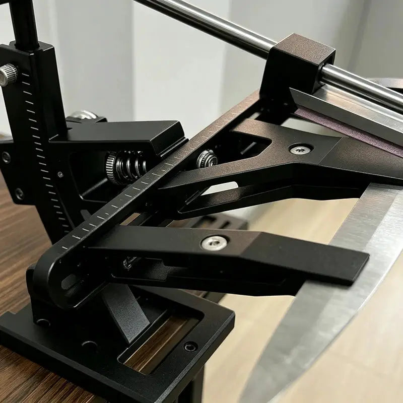 Knife Sharpener | Adjustable Angle | 360 Rotating | Aluminum Body