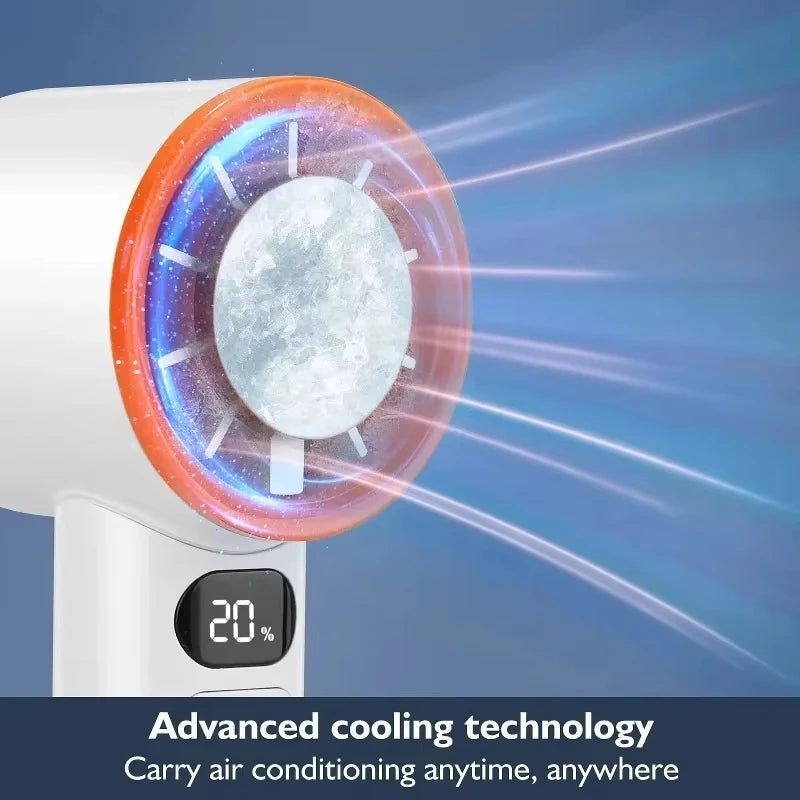 Xiaomi Mini Handheld Fan | 120 Speed | Bladeless Portable | Ice Mode
