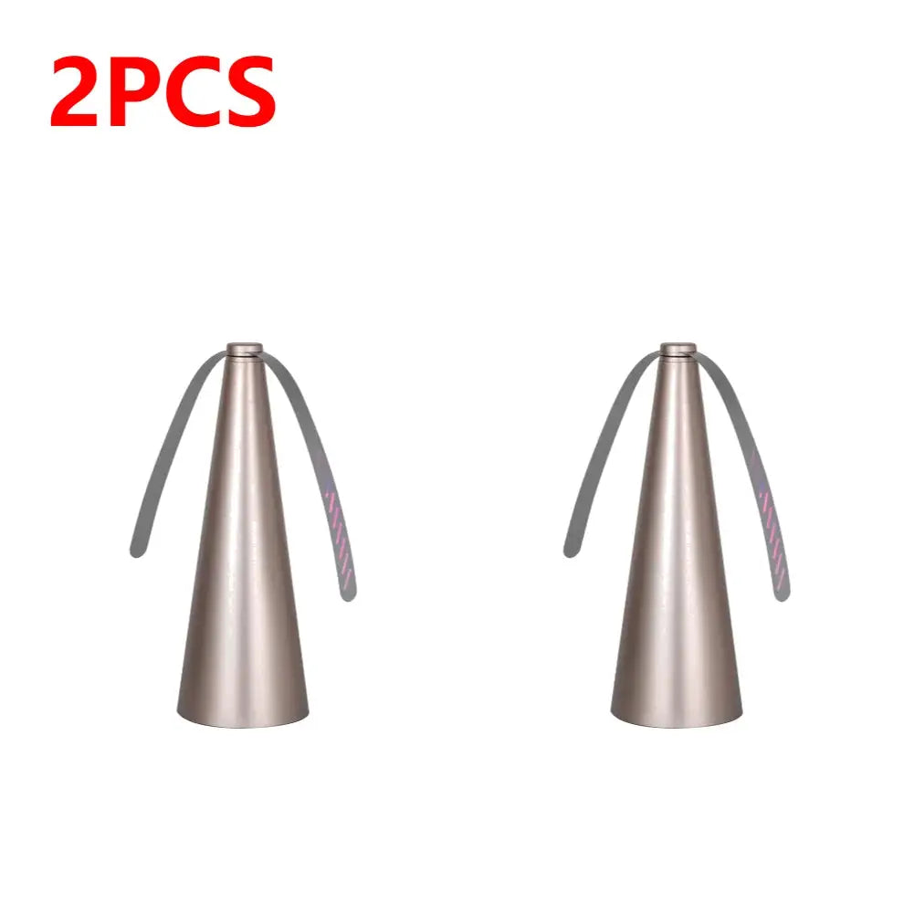 1/2PCS Fly Repellent Fan Pest Repellent Table Fan Battery/USB Powered Mosquito Bug Repeller Fan Pest Control Keep Flies Away from PriceLows™