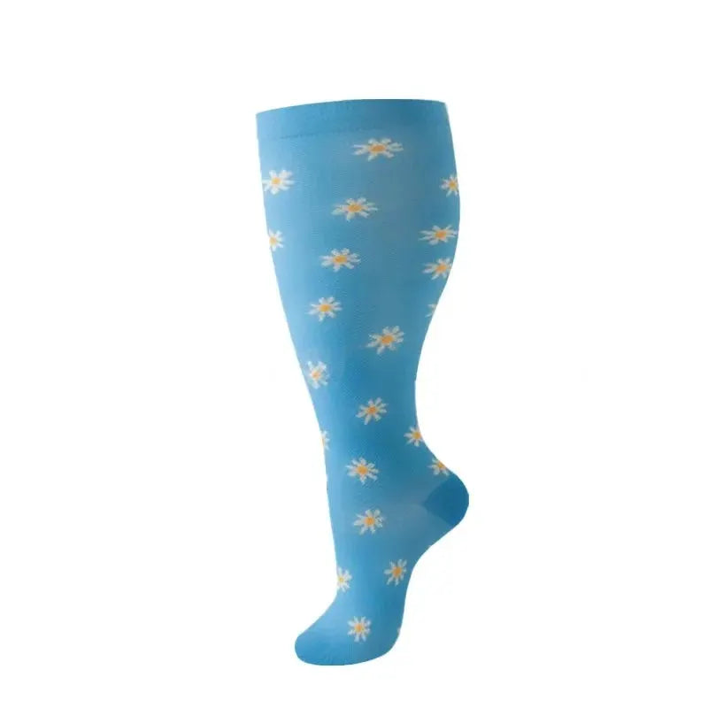 Compression Socks | 20-30 Mmhg Pressure | Wide Calf | 2Xl To 4Xl