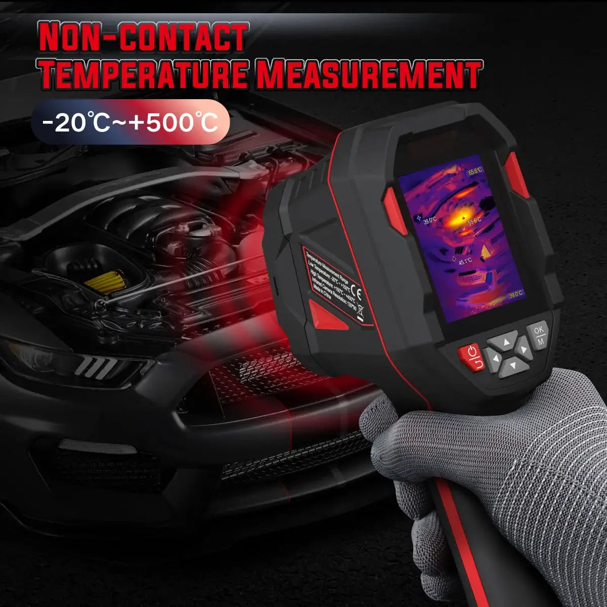 HABOTEST HT821A Macro Lens Rechargeable Thermal Imaging Camera Waterproof, Dustproof, and Anti Drop Handheld Thermal Imaging from PriceLows™