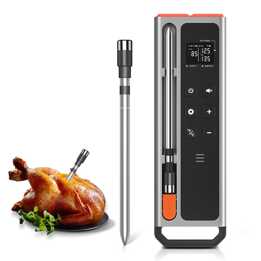 Smart Bluetooth Meat Thermometer | Bluetooth Enabled | Digital Probe | V18