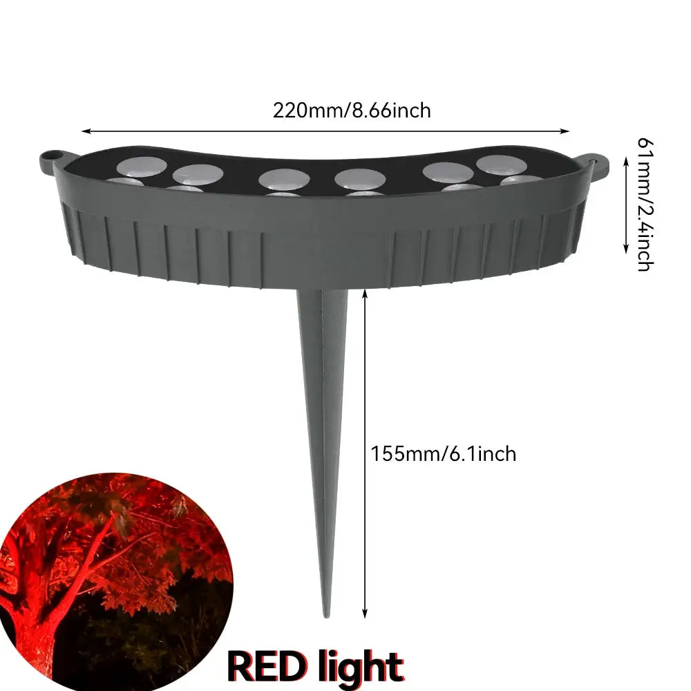 Tree Hugger LED Garden Light | IP65 Waterproof | Warm Color Projection