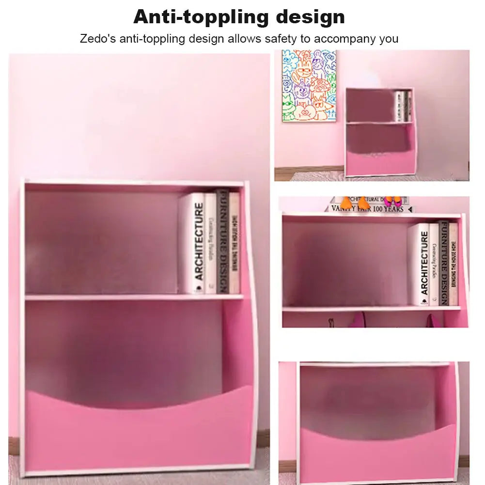Kids Bookshelf, Toy Storage Organizer, Bookcase Footboard, Children's Toy Storage Cubby, Storage Organizer For Children's Room, from PriceLows™