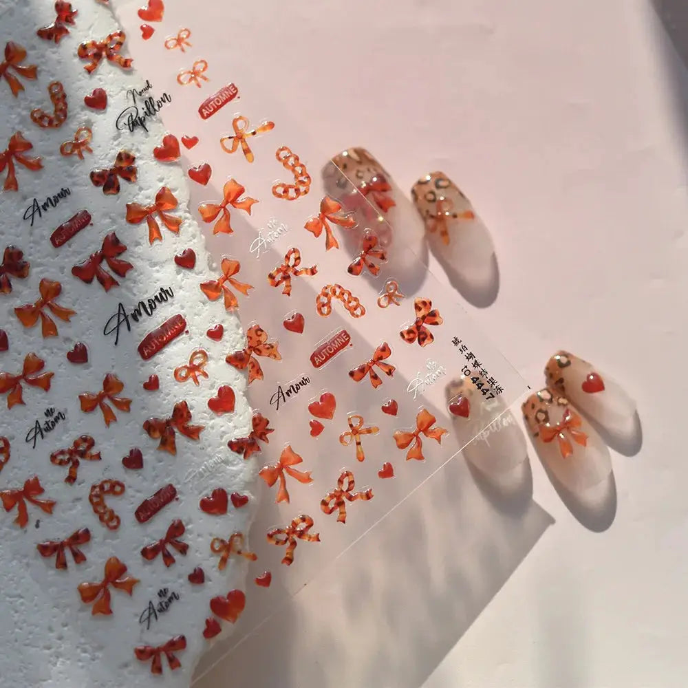 1pcs Cute A bag of Starfish Nail Charm Stickers 3D Jelly Ocean Fish Bubble Adhesive Nail Sticker DIY Summer Nail Art Decorations from PriceLows™