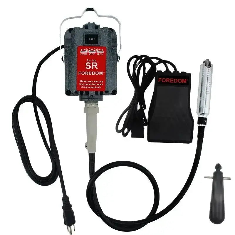 S-R Hanging Electric Grinder | 230W Motor | 4mm Shaft | Stepless Foot Pedal