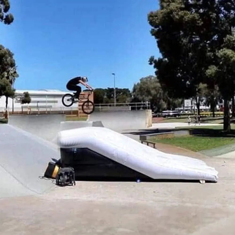Commercial Duty PVC Inflatable Youth NextStep Airbag Landing Outdoor Stunt Landing Airbag Ramp for MTB BMX Action Sports from PriceLows™