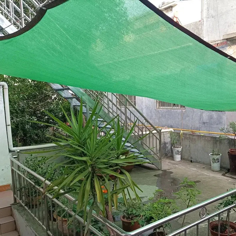 HDPE Green Sunshade Net | 45 80% Shading | Anti UV Outdoor Cover