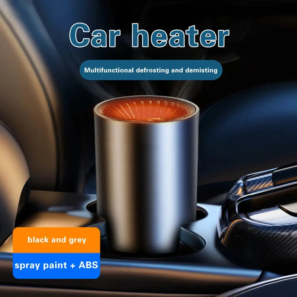 2 in 1 12V 150w Suction Cup Car Heater Windshield Defrost Defogger Car Heat Cool 360° Rotatable Car Accessories Portable Heater from PriceLows™