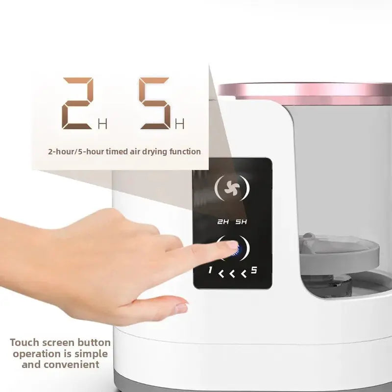 Electric Makeup Brush Cleaner | Touch Timer Panel | Fast Air Dry | Desktop