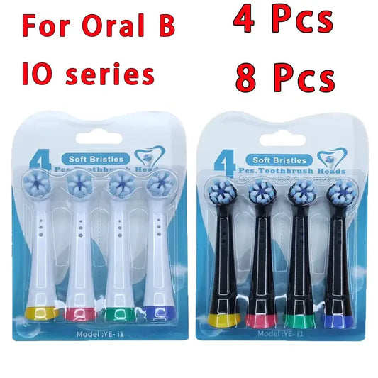 4 Pcs 8 Pcs Toothbrush head Suitable For Oral B Io Series electric toothbrush Brush Head Precision Clean oral B toothbrush head from PriceLows™
