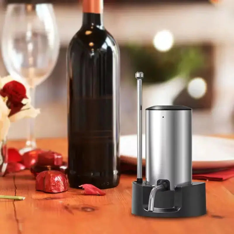 Rechargeable Electric Wine Aerator Dispenser Automatic Wine Decanter Intelligent Electric Wine Dispenser Party Kitchen Tool Gift from PriceLows™