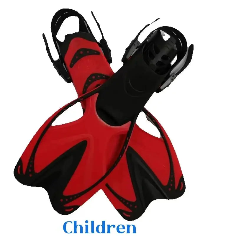 HB Children's Silicone flippers for men, women and children frog shoes swimming snorkeling equipment from PriceLows™