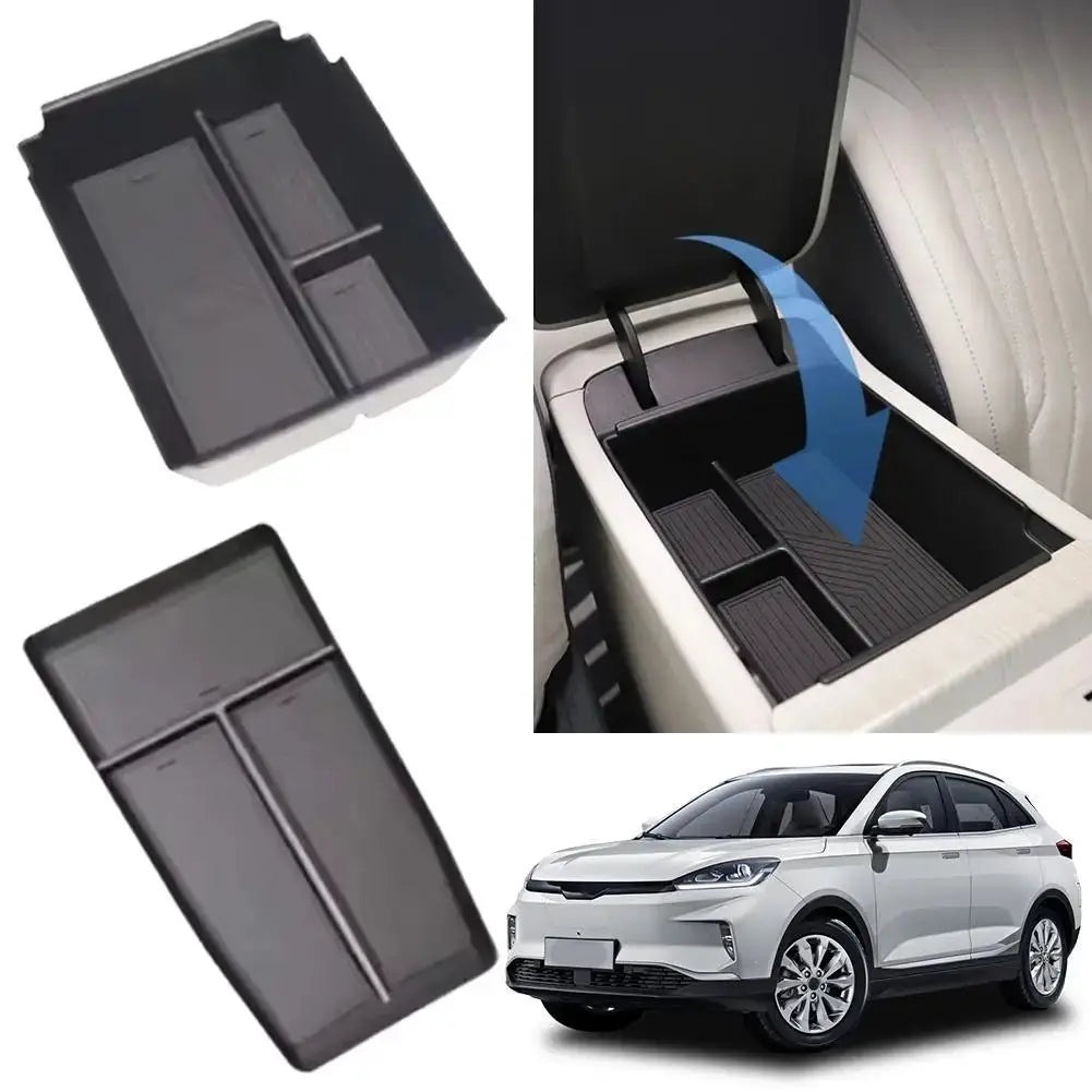 Car Storage Box For Geely EX5 Galaxy E5 E245 e.MAS 7 2024 2025 2026 2027 Anti-dirty Armrest Center Console Boxes Car Accessories from PriceLows™