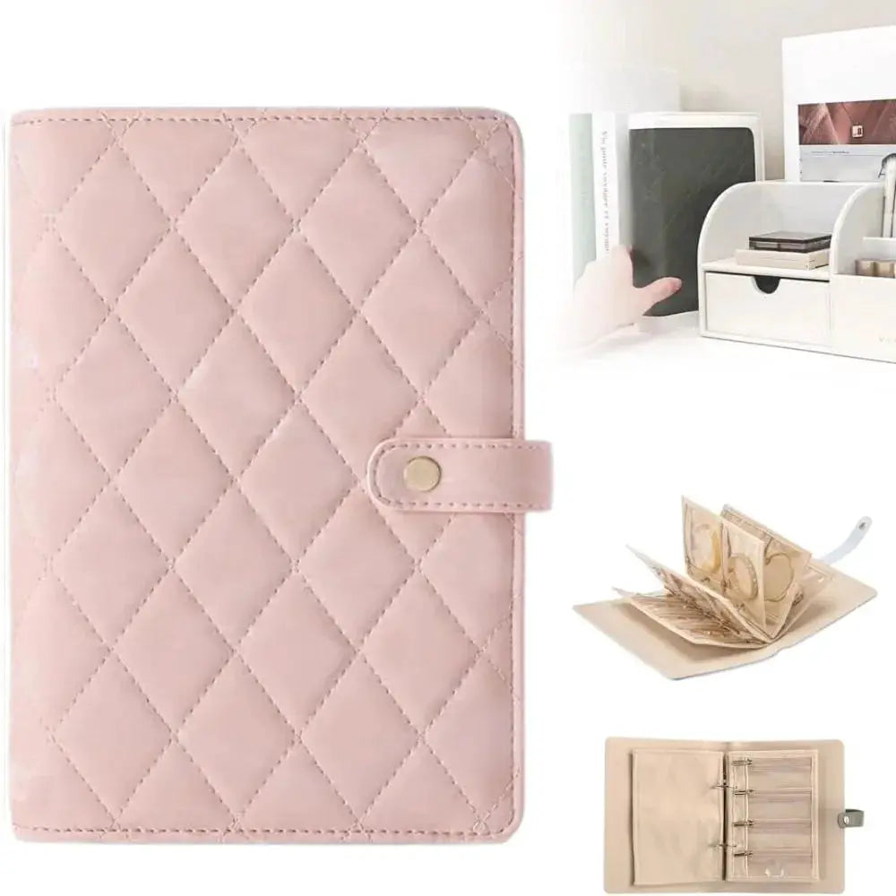 Transparent Jewelry Storage Book with Zipper Velvet Jewelry Packaging Box Luxury PU Leather Clear Pockets Jewelry Organizer from PriceLows™