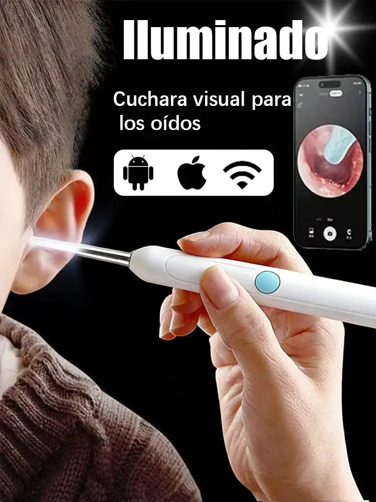 Generation-2,Visual Ear Wax Cleaner Camera Safe Earwax Removal Endoscope Ear Cleaning Tools Ear Care,Black,white styles,Hot sale from PriceLows™