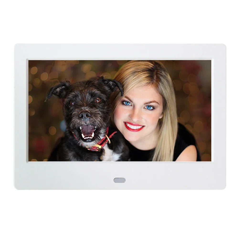 Digital Photo Frame | 7 Inch LED Screen | MP3 MP4 Player | 16 GB