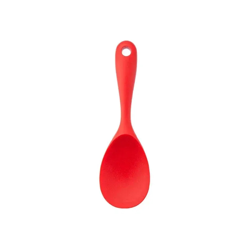 1-4Pcs Non-Stick Spatula Shovel Soup Spoon Colander Rice Scoop Silicone Cooking Utensils Set Heat Resistant Kitchen Cooking Tool from PriceLows™