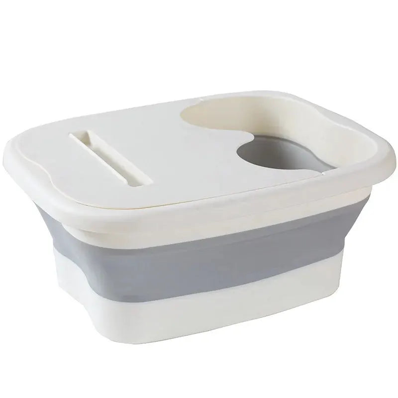 Foldable Foot Bath | Silicone Bucket | With Massage Points