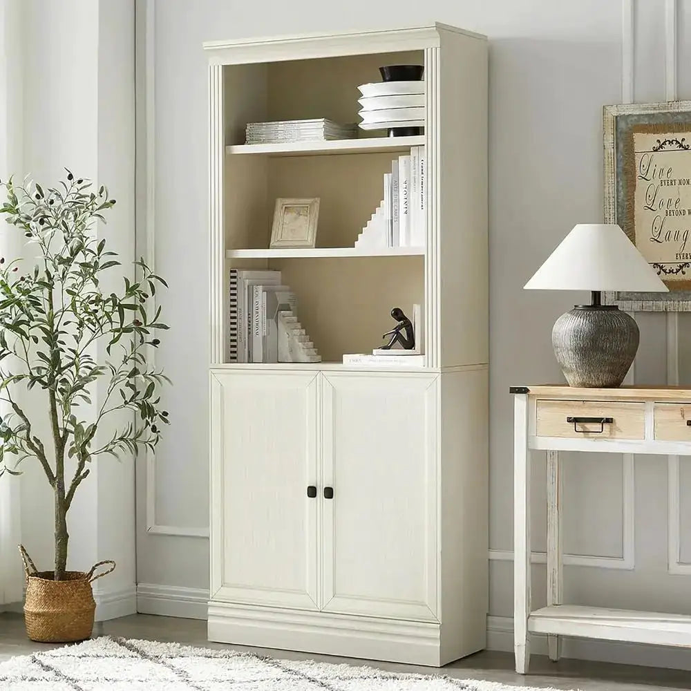5-Tier Tall Adjustable Shelving Unit for Home Office, Living Room, or Bedroom Storage from PriceLows™