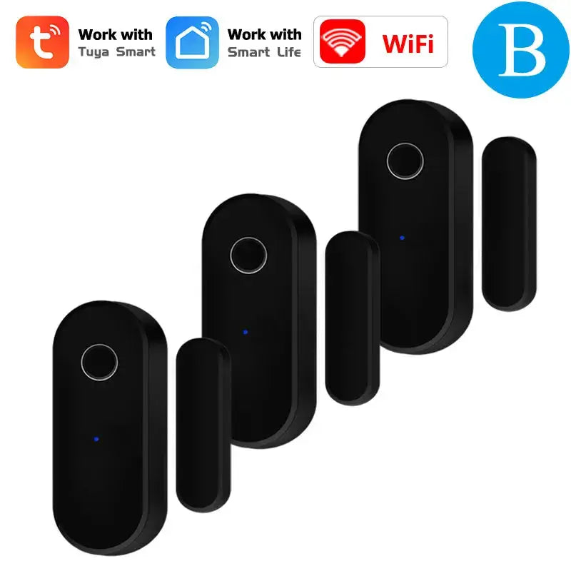 Tuya WiFi Door Window Sensor Smart Life APP Control Home Security Burglar Alarm Close Open Detector Work With Alexa Google Voice from PriceLows™