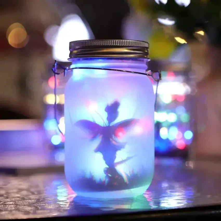 Solar Mason Jar Light Solar Lantern Fairy Lights Waterproof IP65 Hanging Standing Solar Lamp Garden Ornament for Patio Lawn from PriceLows™