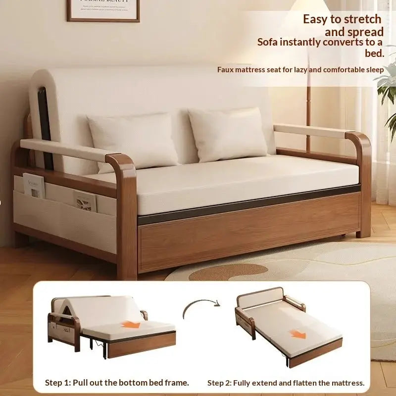 Sofa Bed | Foldable | Retractable Pull Out | Single Double from PriceLows™