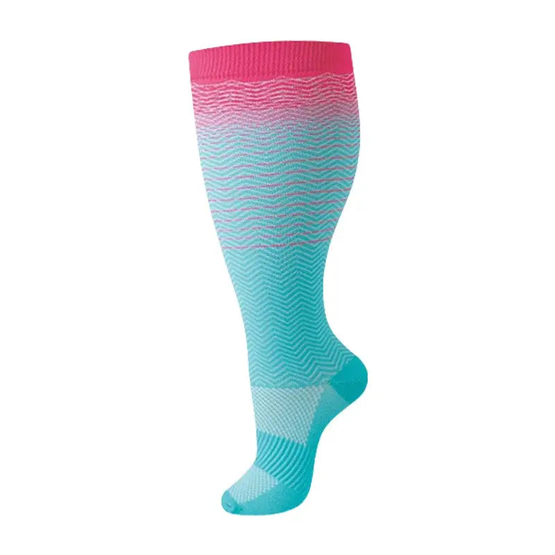 Compression Socks | 20-30 Mmhg Pressure | Wide Calf | 2Xl To 4Xl