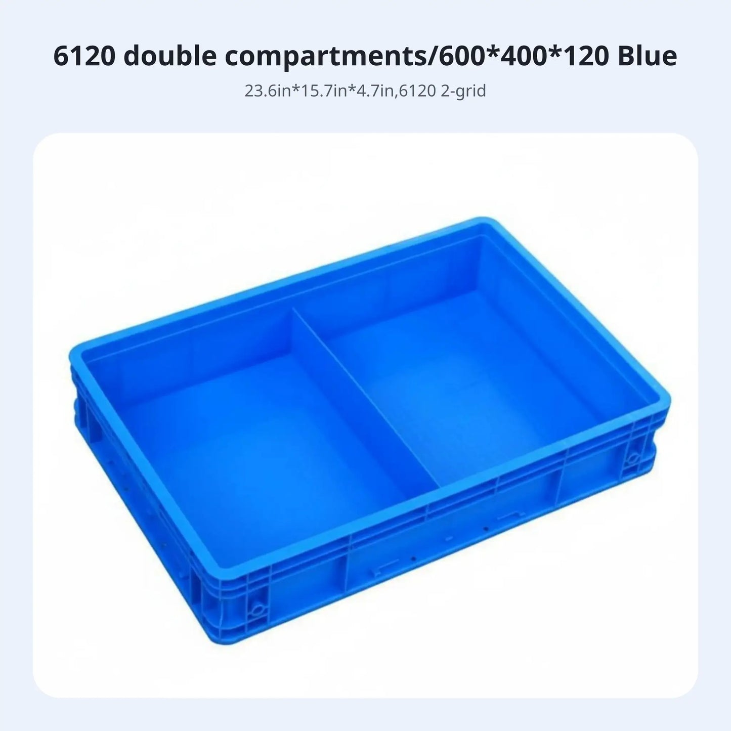 Multi-Compartment Box Compartmented Design Stackable Component Container Space-Saving sturdyDuty for Technicians, Workshop from PriceLows™