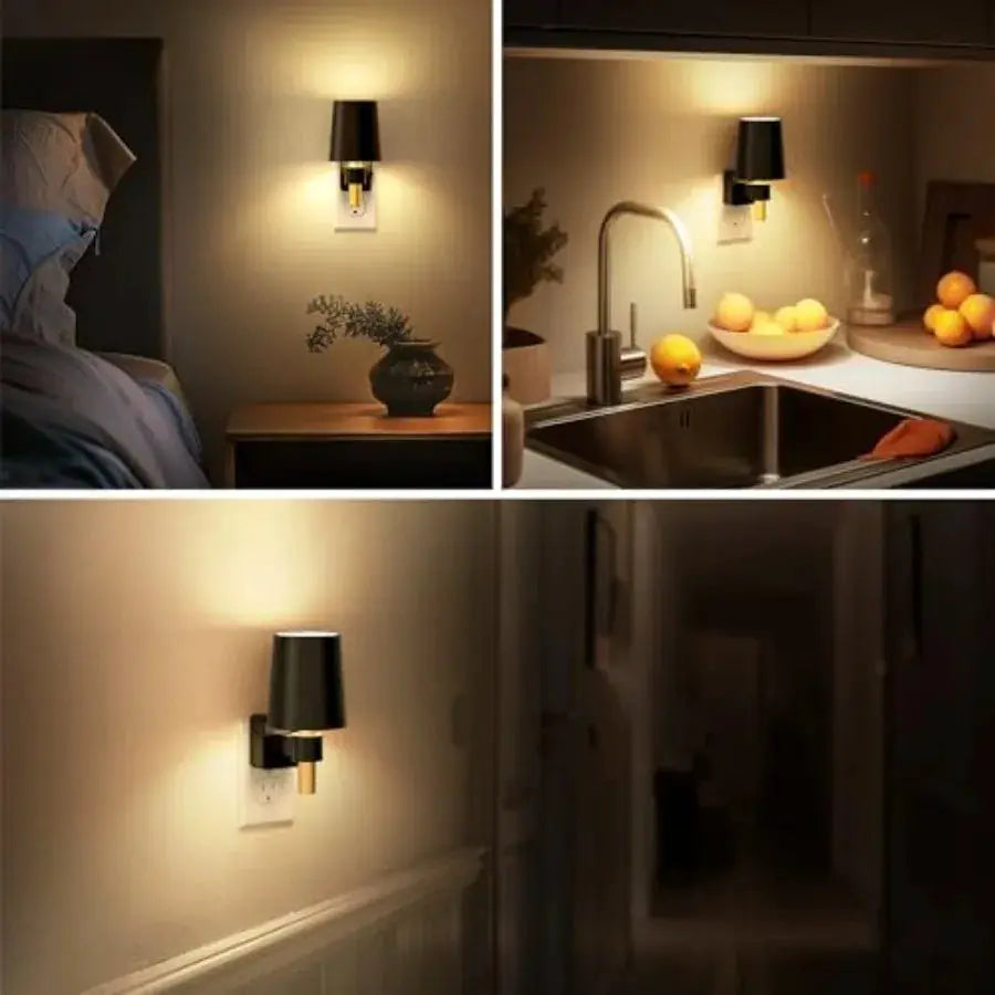 Night Light, Night Lights Plug into Wall, Dusk to Dawn Sensor, Soft White 3000K, 0-100LM, Plug in NightLight, Vintage Night Lig from PriceLows™