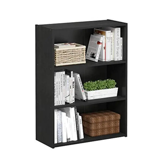 Furinno PASIR Book Shelf 3-Tier Bookshelf Storage Shelves Bookcase 9.7 x 23.7 x 31.5 for Living Room Bedroom Home Office Americ from PriceLows™