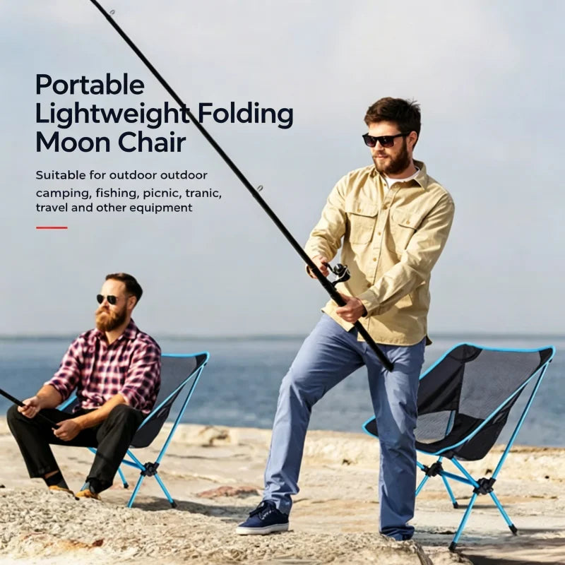 Outdoor Folding Chair | Metal Frame | Foldable | Small Size