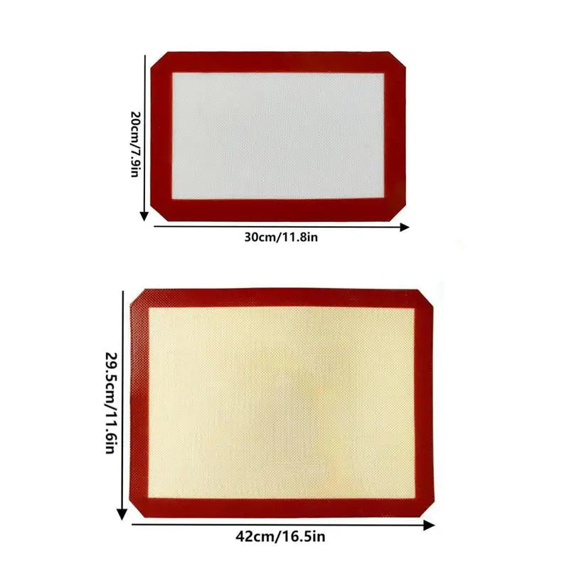 Silicone Baking Mat | Nonstick Surface | Heat Resistant | One Size Reusable