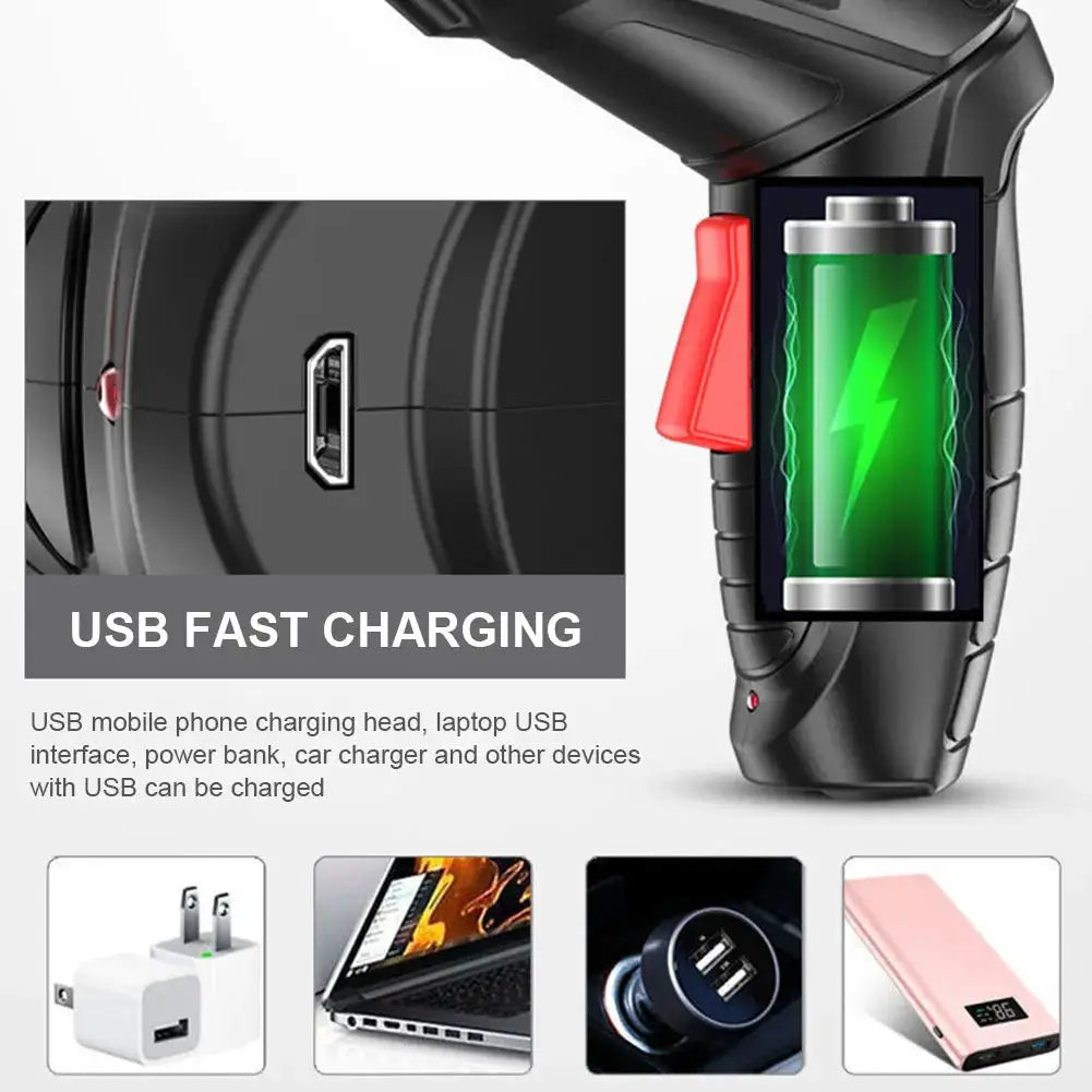 3.6V Wireless Screwdriver Drill Rechargeable Household Electric Drill LED Lighting Mini Electric Screwdriver Portable Power Tool from PriceLows™